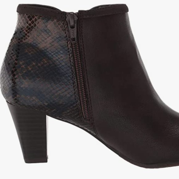 NEW Rialto Womens Starlight Ankle Boot BEAUTIFUL brown Sz 7 - Picture 2 of 10